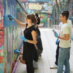 Street Art workshops in Paris